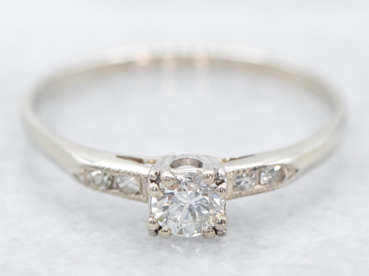 Vintage Diamond Engagement Ring