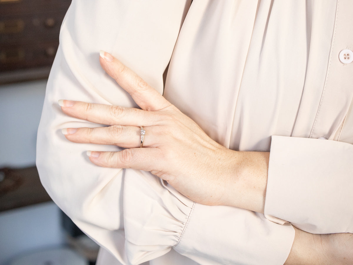 Vintage Diamond Engagement Ring