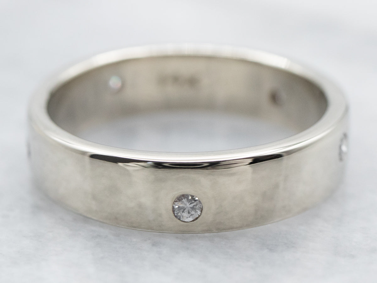 White Gold Diamond Etoile Band