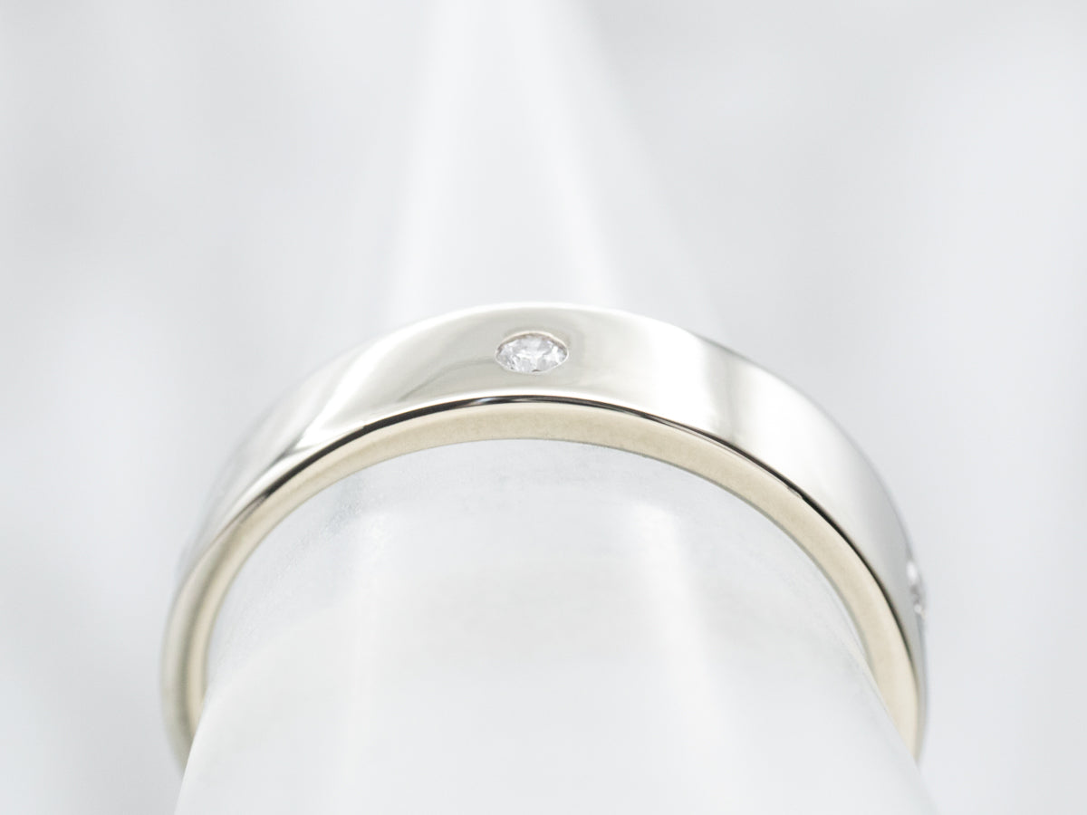 White Gold Diamond Etoile Band