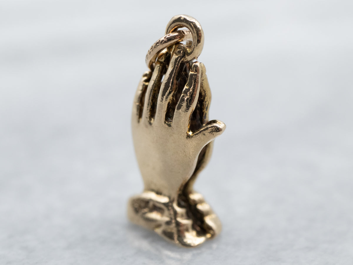 Praying Hands Charm