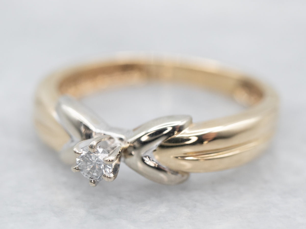 Solitaire Diamond Ring - 16118JHADFR – Jays Jewelry