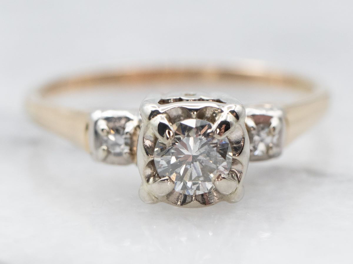 Vintage Diamond Engagement Ring