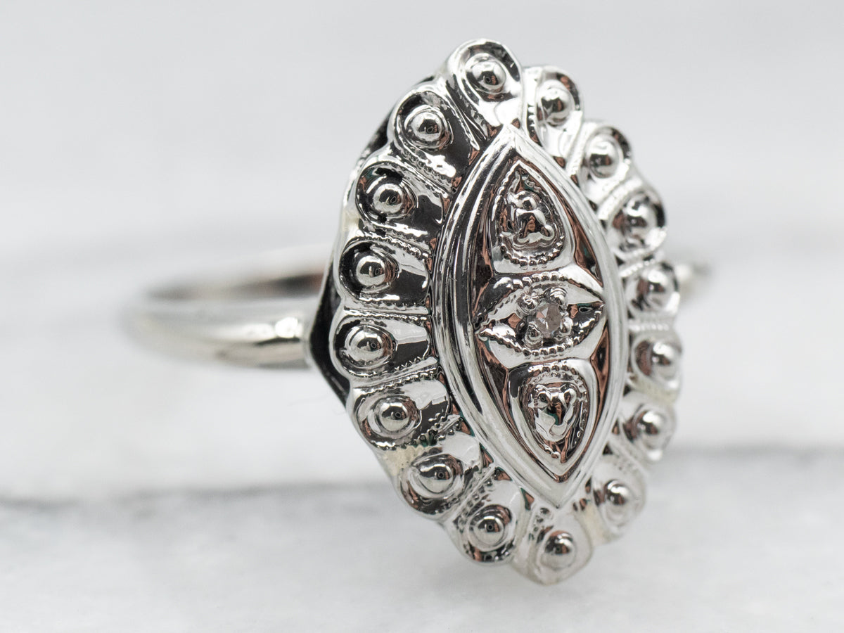 Vintage Diamond Dinner Ring