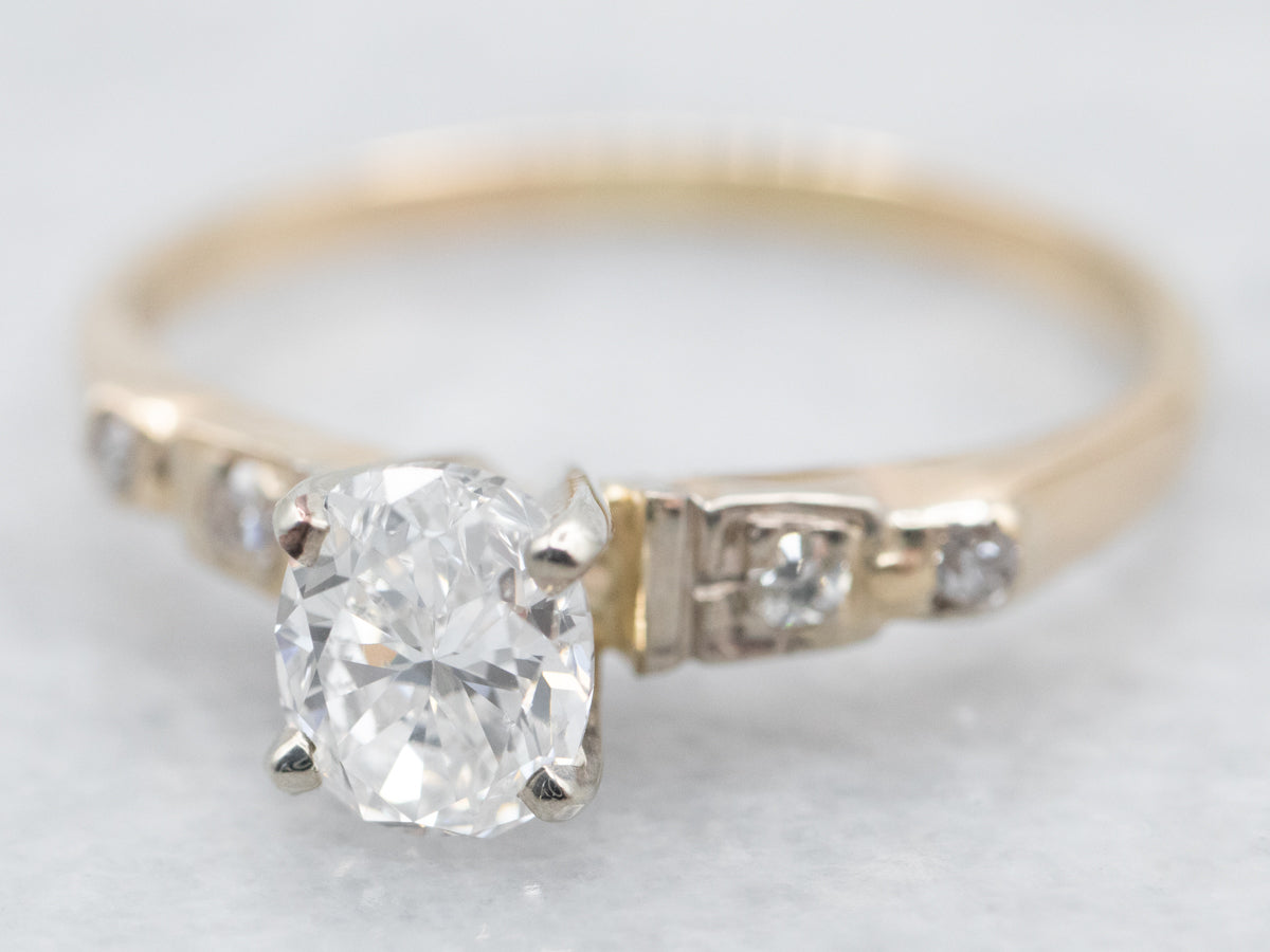 Stunningly Vintage Diamond Engagement Ring