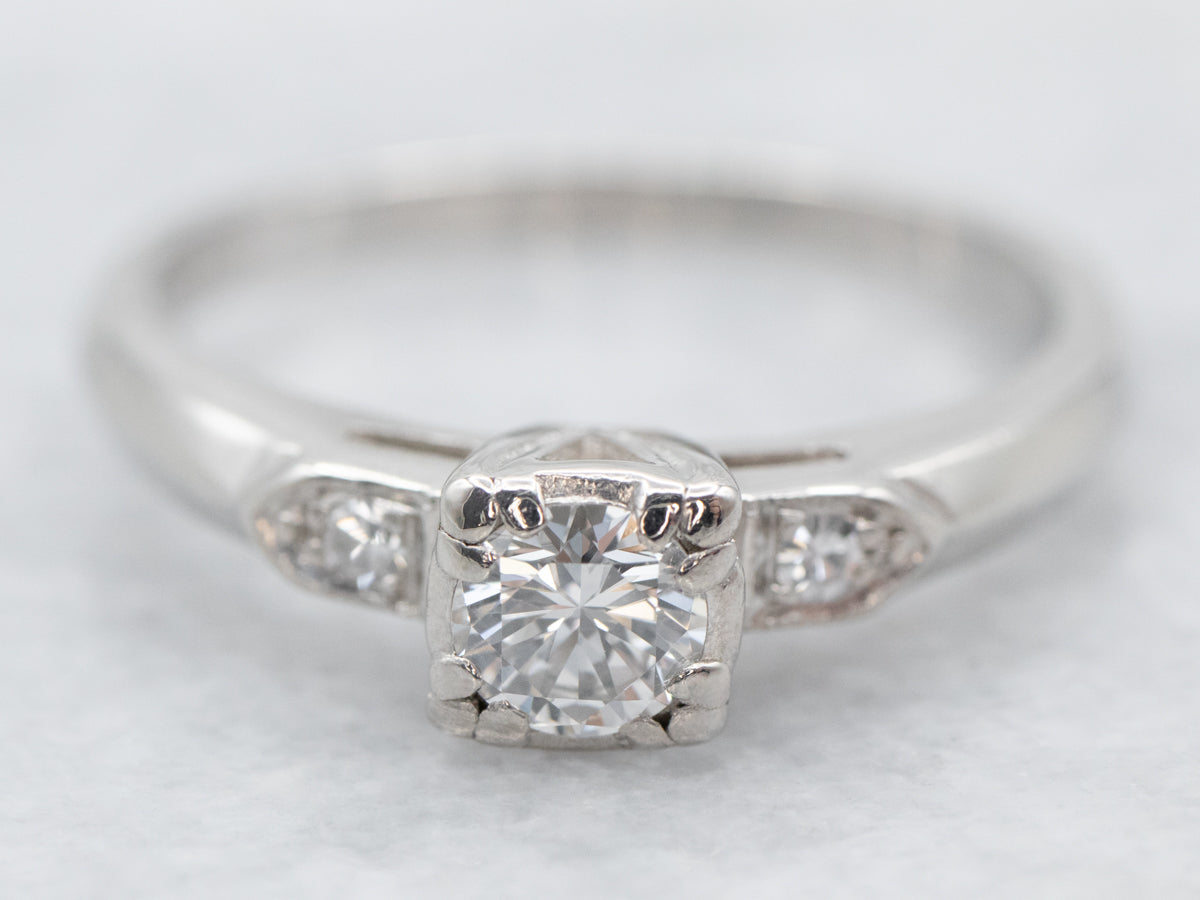 Platinum Diamond Engagement Ring