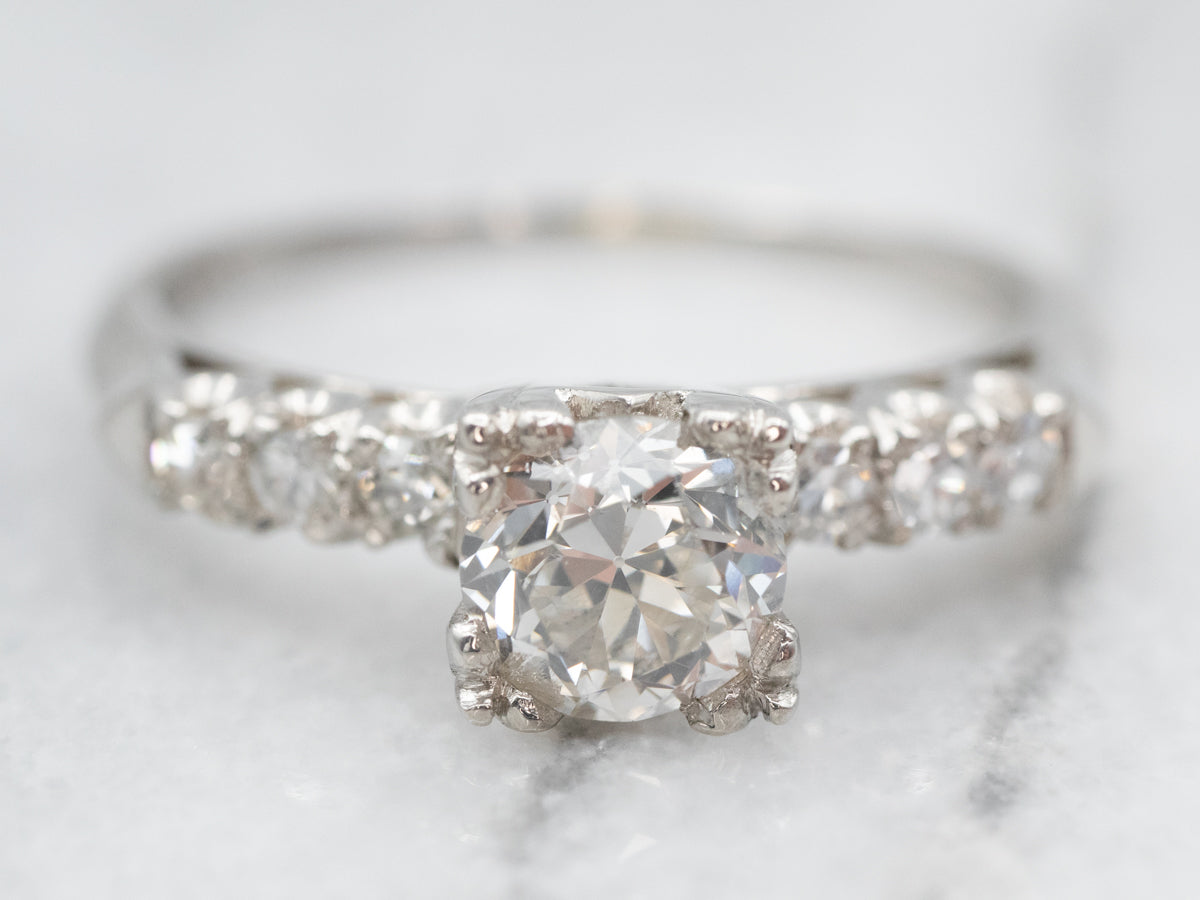 Platinum Diamond Engagement Ring