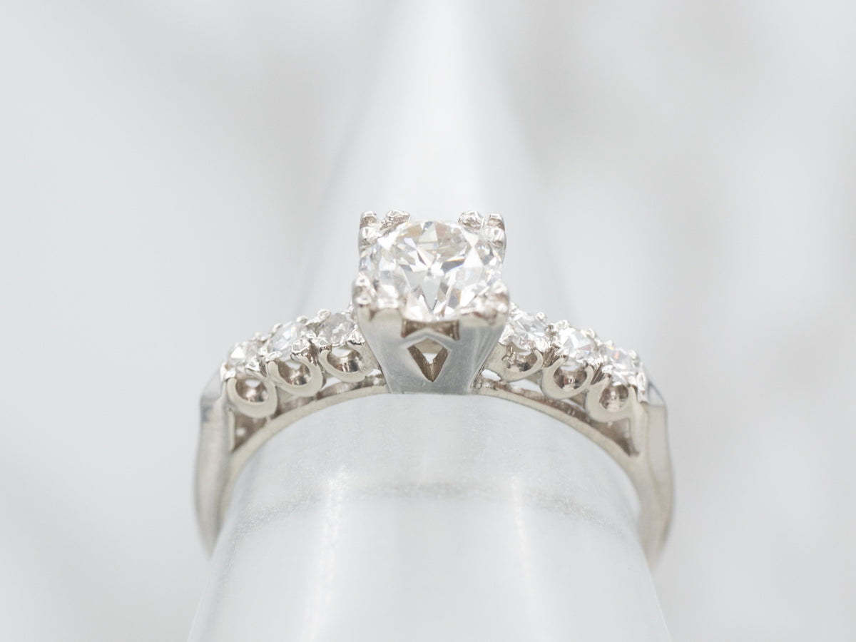 Platinum Diamond Engagement Ring