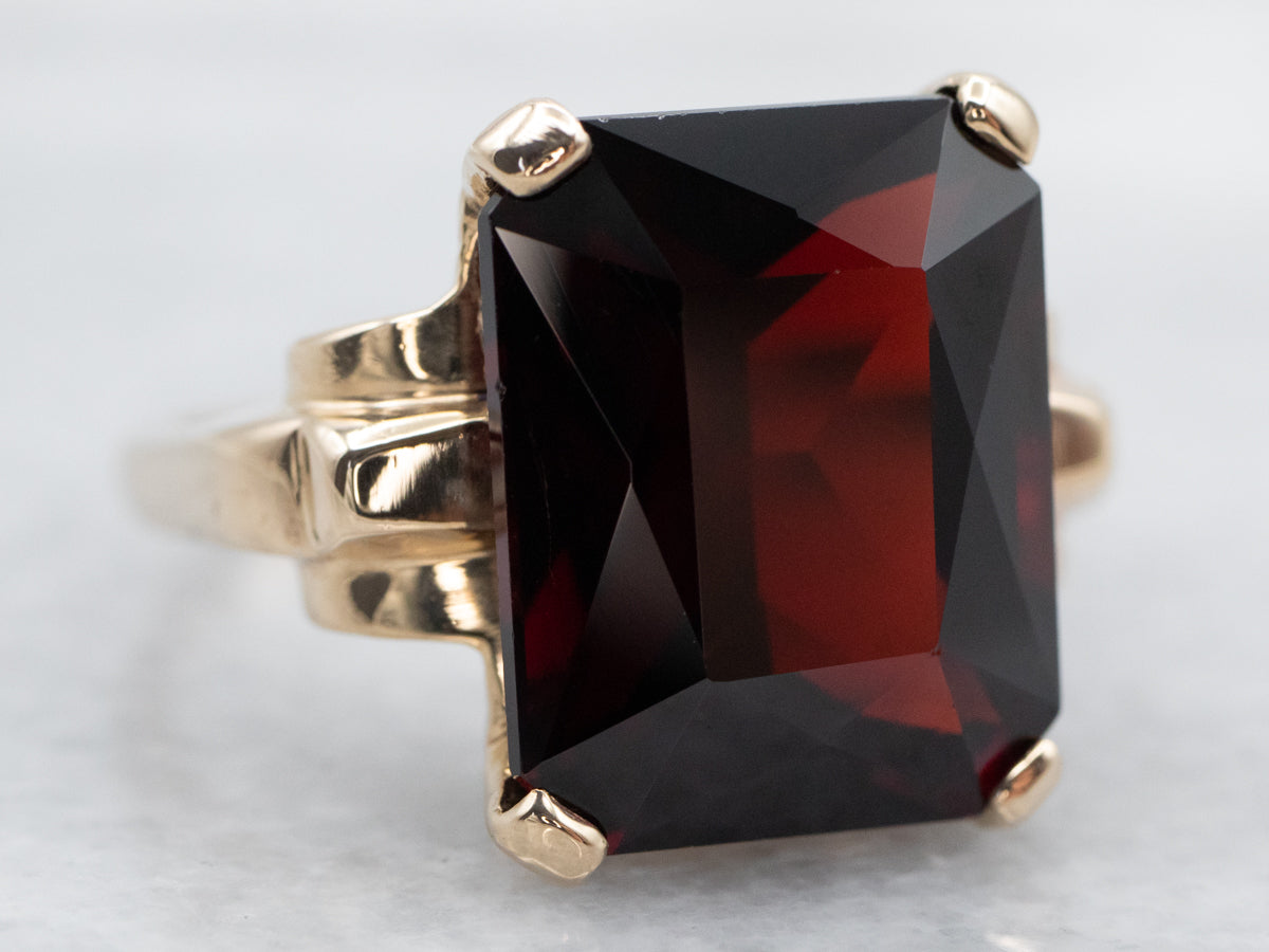 Vintage Pyrope Garnet Cocktail Ring