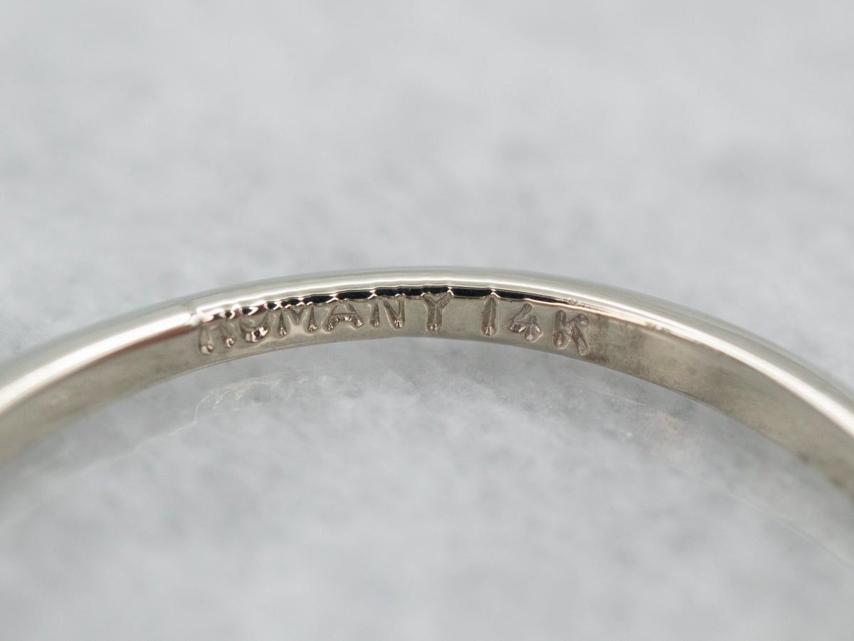 White Gold Diamond Enhancer Band