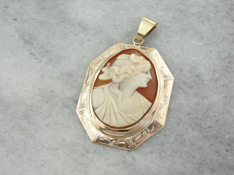 3D Victorian Lady Cameo Necklace ⋆ Behold Jewelry & Designs - West  Hartford, CT