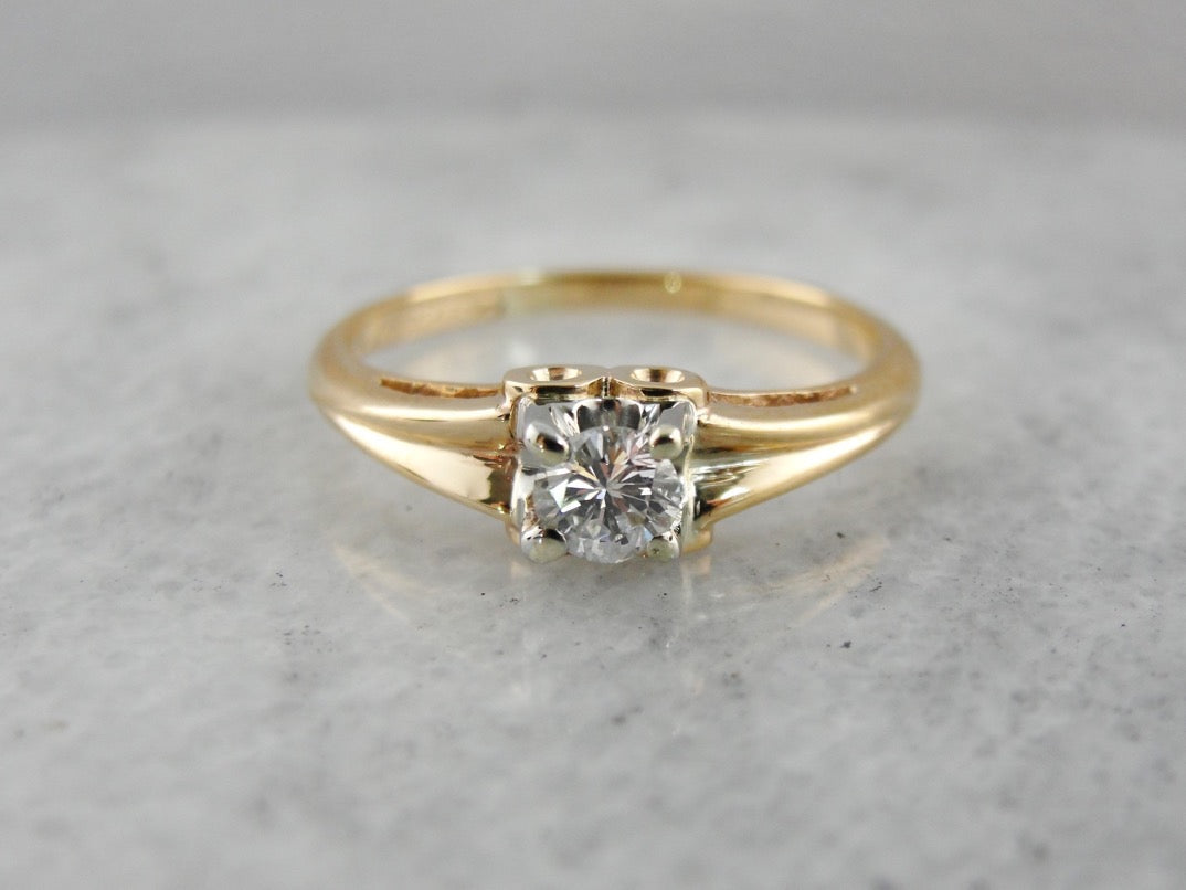 Vintage Diamond Engagement Ring