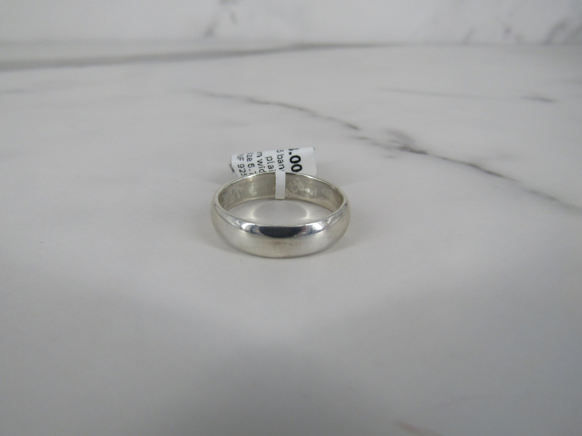 Sterling Silver Plain Band Ring