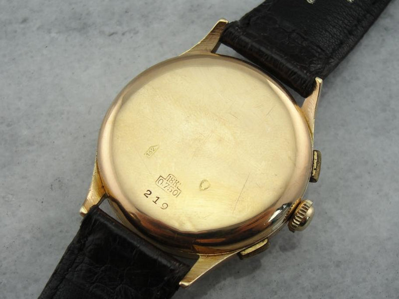 Rose Gold Dulux 1950's Rose Gold Wrist Watch - Market Square Jewelers