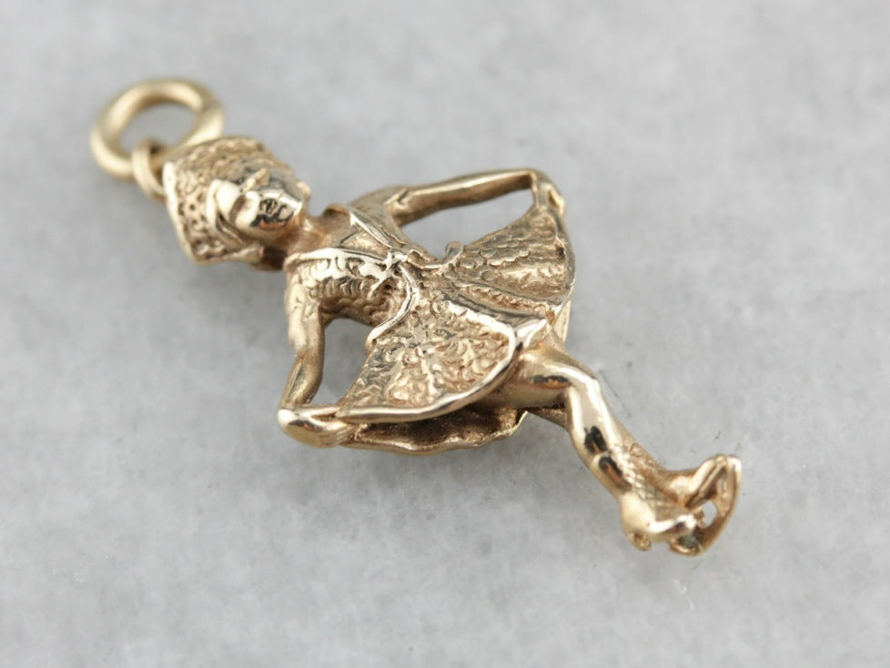 Figure Skater Charm